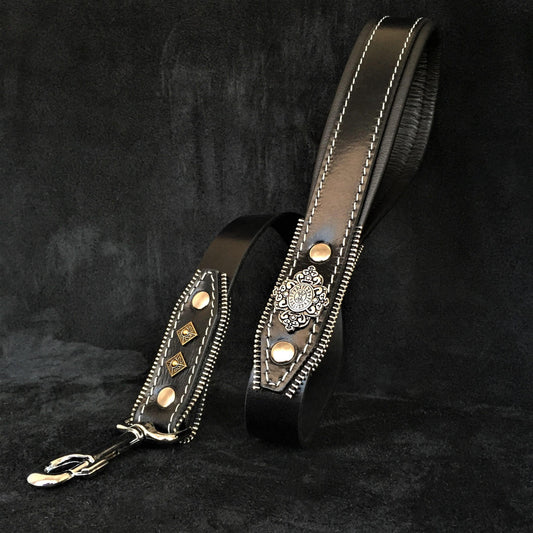 The ''Aztec'' Black leash