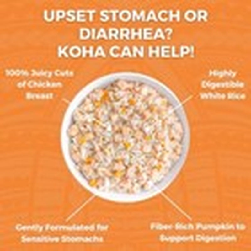 KOHA Limited Ingredient Bland Diet for Dogs and White Rice Recipe Chicken