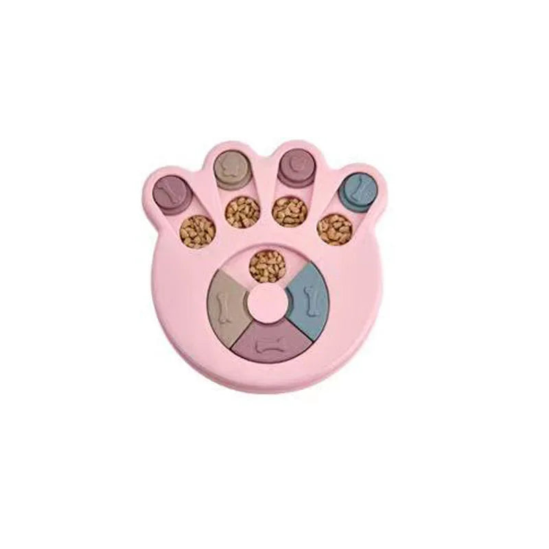 Interactive Dog Puzzle Feeder - Slow Eating Bowl for Cats and Dogs to Boost IQ and Enjoy Mealtime Fun!