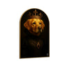 SPF Arched Canvas Prints Wall Art (Golden Retriever)