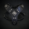 Premium Pet Guardian Gear: The ''Eros'' harness black Medium Size - Sanctum Paws and Fangs