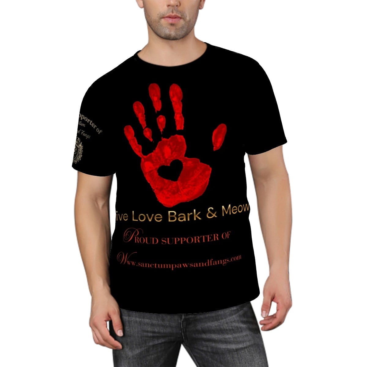 Dog Love2 (Black Tees)