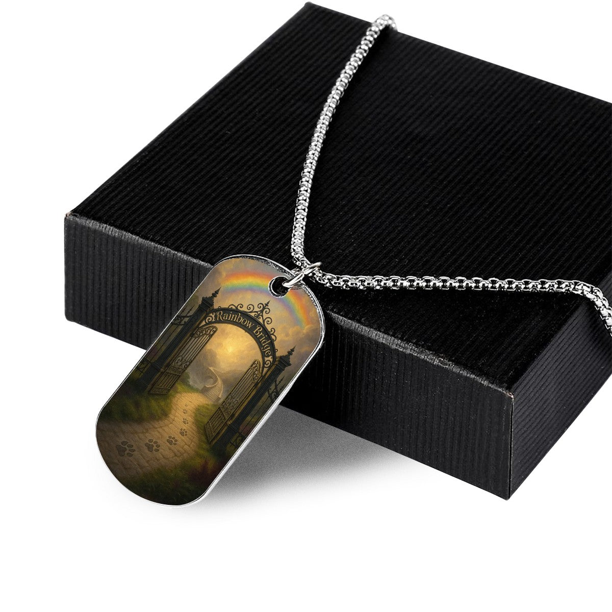 SPF Memorial Necklace (Rainbow Bridge)