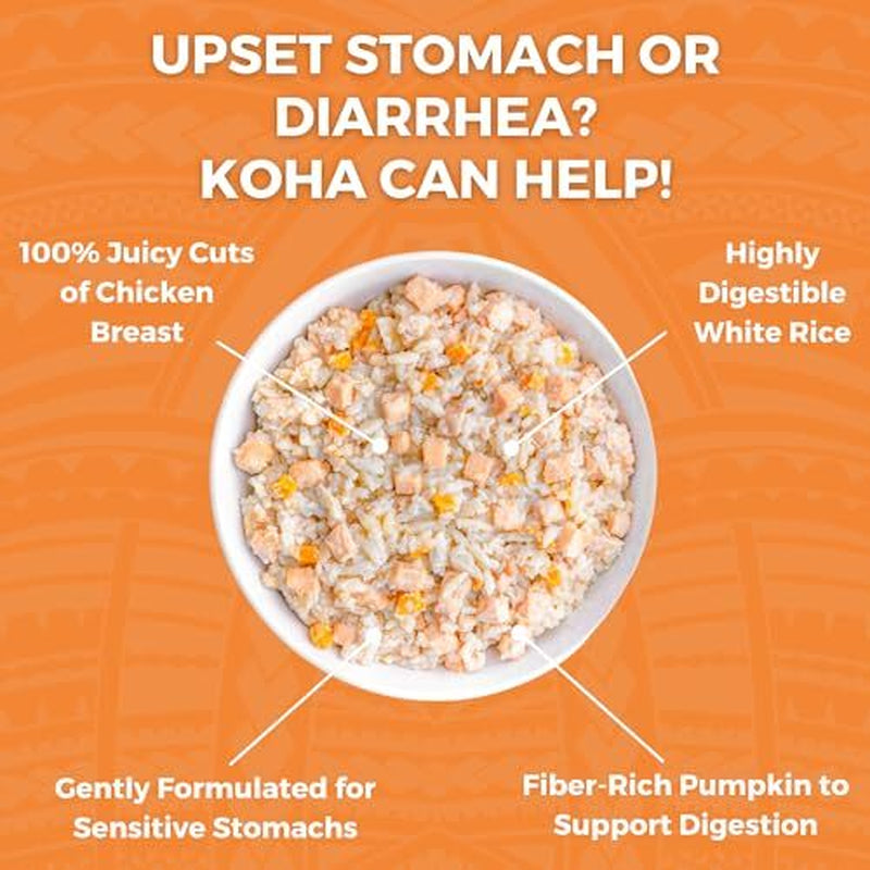 KOHA Limited Ingredient Bland Diet for Dogs and White Rice Recipe Chicken