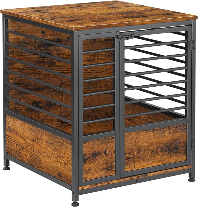 Kehoe Solid + Manufactured Wood Pet Crate with 1 Door