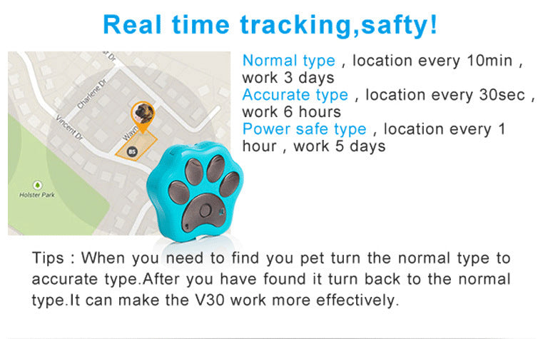 Smart Pet Collar Locator – Advanced Anti-Loss GPS Technology for Ultimate Peace of Mind