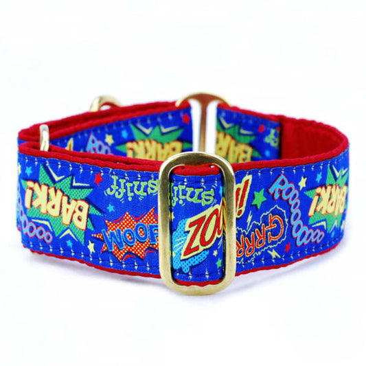 Premium Pet Guardian Gear: Super Dog! – Exclusive Martingale Dog Collar - Sanctum Paws and Fangs