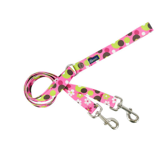 Premium Pet Guardian Gear: Daisy Dot Double Connection Leash – EarthStyle - Sanctum Paws and Fangs