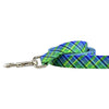 Premium Pet Guardian Gear: Electric Glow Green Plaid Dog Leash – EarthStyle - Sanctum Paws and Fangs