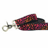 Premium Pet Guardian Gear: Wild Kitty Pink Velvet Dog Leash - Sanctum Paws and Fangs