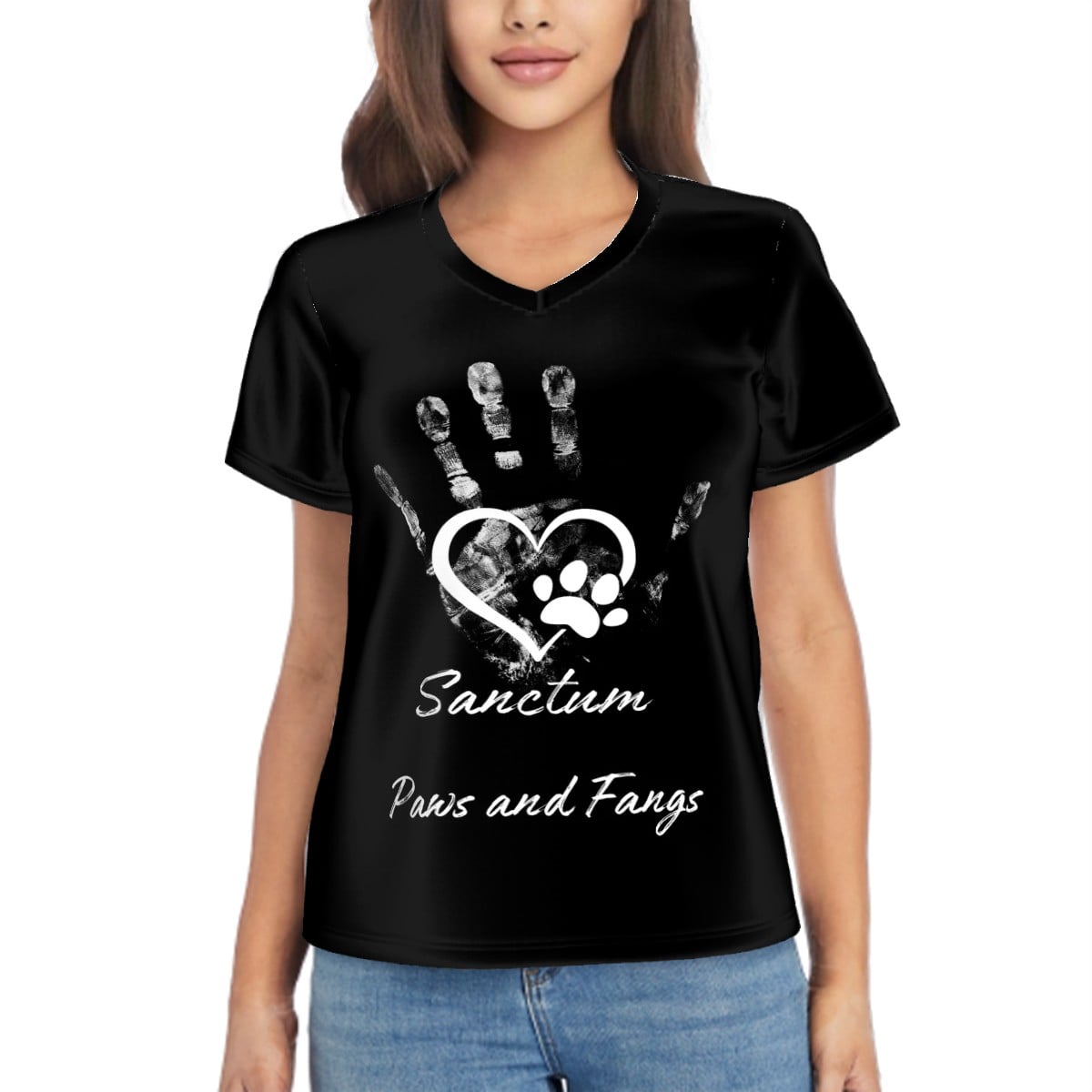 Curated Ethical Lifestyle: The Hand-Paw Connection Women's - Sanctum Paws and Fangs