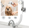 Premium Pet Guardian Gear: Sink Faucet Sprayer Attachment, Shower Head Attaches to Tub Faucet, Dog Bathing Hose Shower Set for Laundry Bathroom Kitchen - Sanctum Paws and Fangs