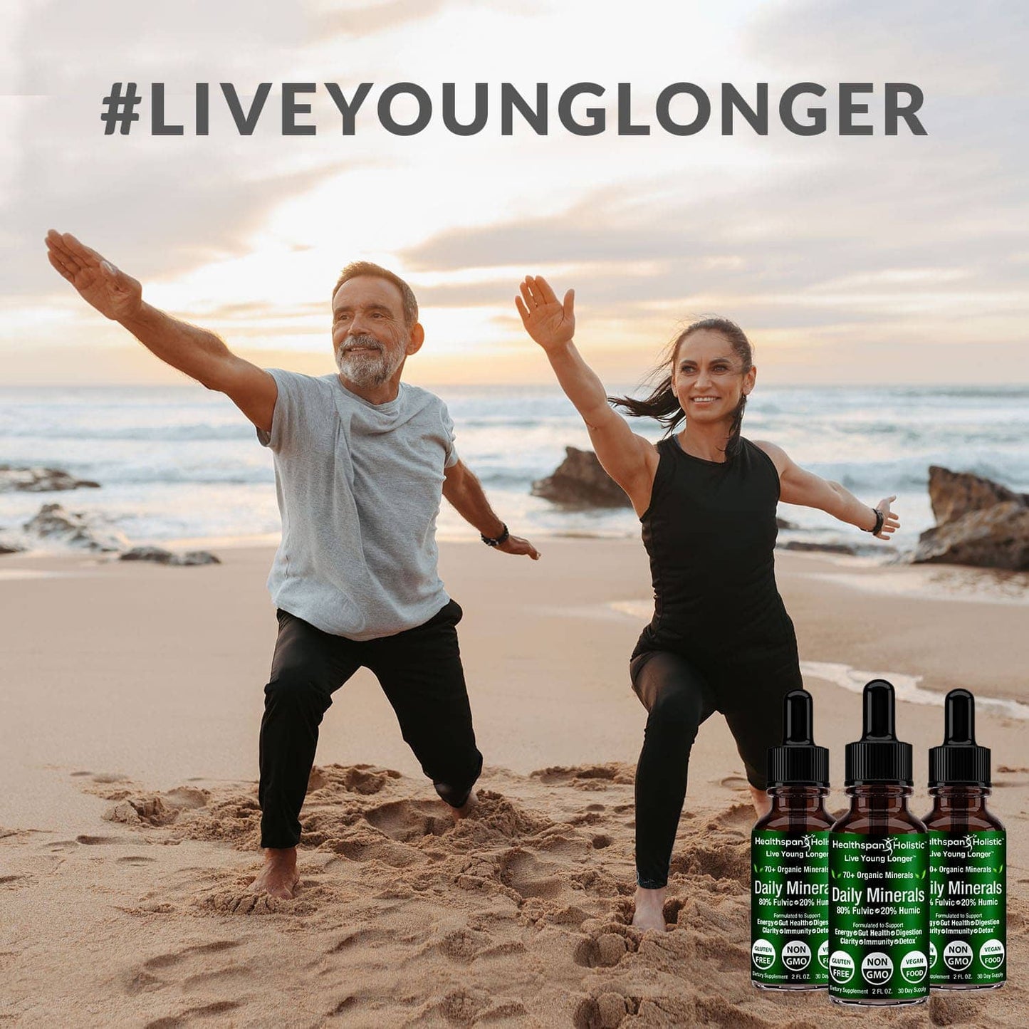 2oz Daily Minerals Fulvic Humic Concentrate