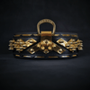 Premium Pet Guardian Gear: The ''Midas'' Collar Gold - Sanctum Paws and Fangs
