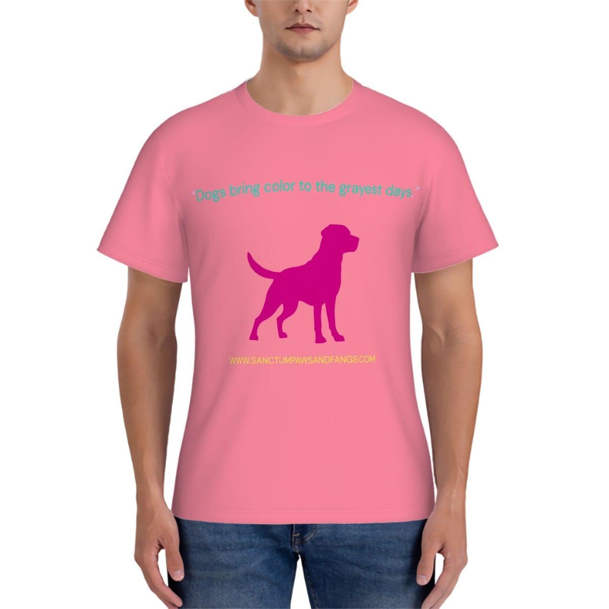 Dogs Bring Color Tee