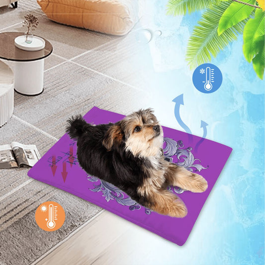 SPF Pet Cooling Mat Dark Purple