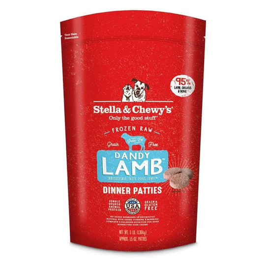 Stella & Chewy's Frozen Lamb Dinner Patties Dog Food (6lb)