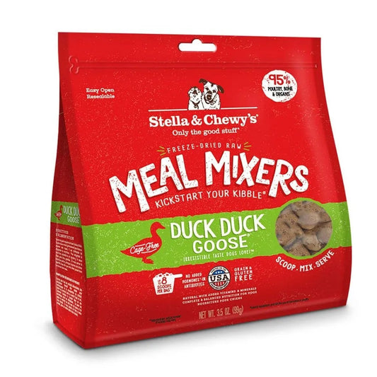 Stella & Chewy's Freeze Dried Meal Mixers Duck Duck Goose Dog Food (3.5oz)