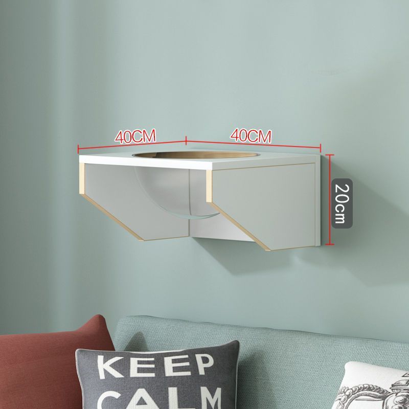 Solid Wood Cat Wall Hanging Condo