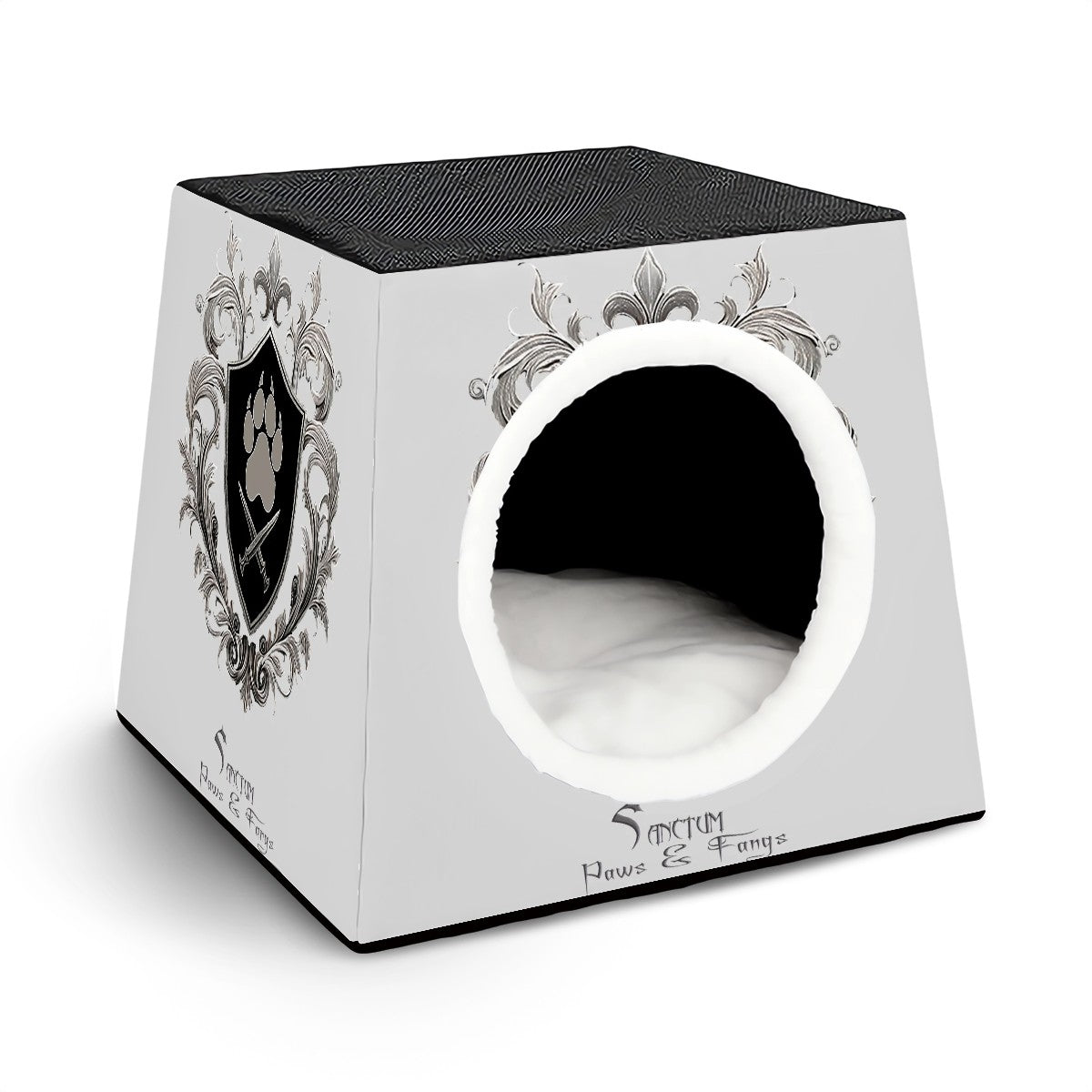 SPF Space Capsule Pet Bed - Lt. Grey