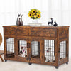 Modern Console Dog Crate