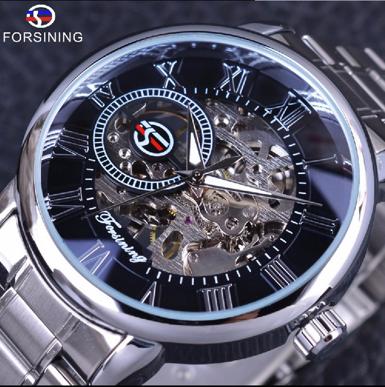 Foreign Hot Hollow Men S Genuine Colored Optional Mechanical Watch