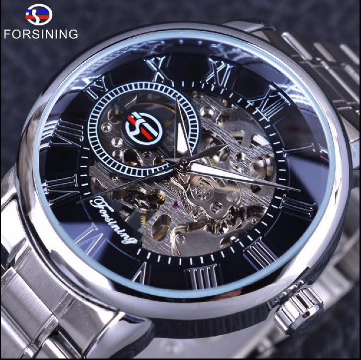 Foreign Hot Hollow Men S Genuine Colored Optional Mechanical Watch