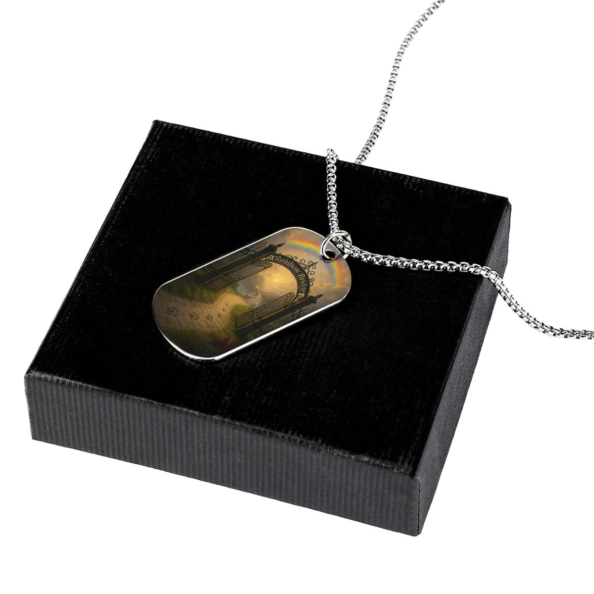 SPF Memorial Necklace (Rainbow Bridge)