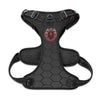SPF Pet Harness Black Hexagon