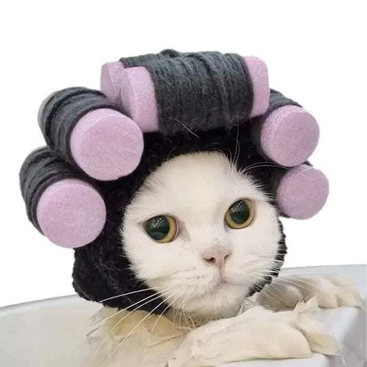 Get Your Pup Party-Ready with This Adorable Dog Hair Costume Wig & Cozy Hat! Perfect for Cats & Dogs! 🐾🎉