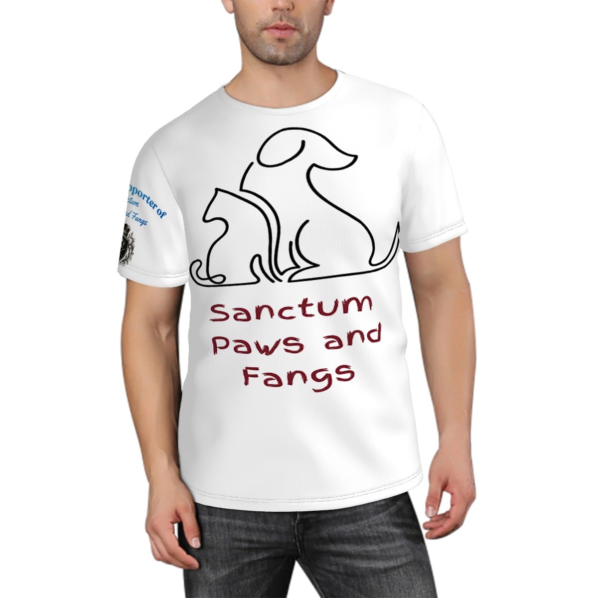Dogs Love1 (White Tees)