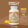 Premium Pet Guardian Gear: Dog Hip and Joint Supplement with Glucosamine Turmeric for Dogs Chondroitin MSM - Sanctum Paws and Fangs