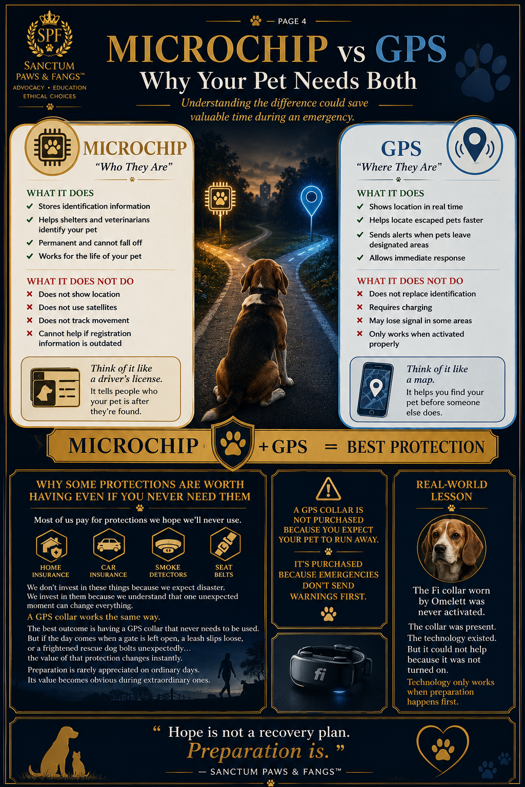 LOST PET PREVENTION