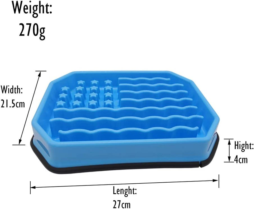 Slow Feeding Bowl for Dogs - Puzzle Feeder to Prevent Bloat - Ideal for Medium, Small Breeds & Puppies
