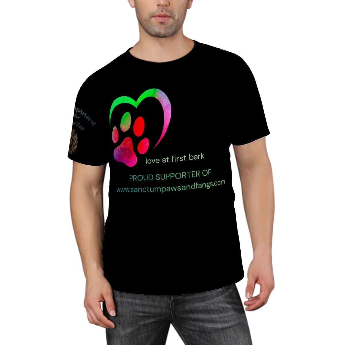 Dog Love2 (Black Tees)