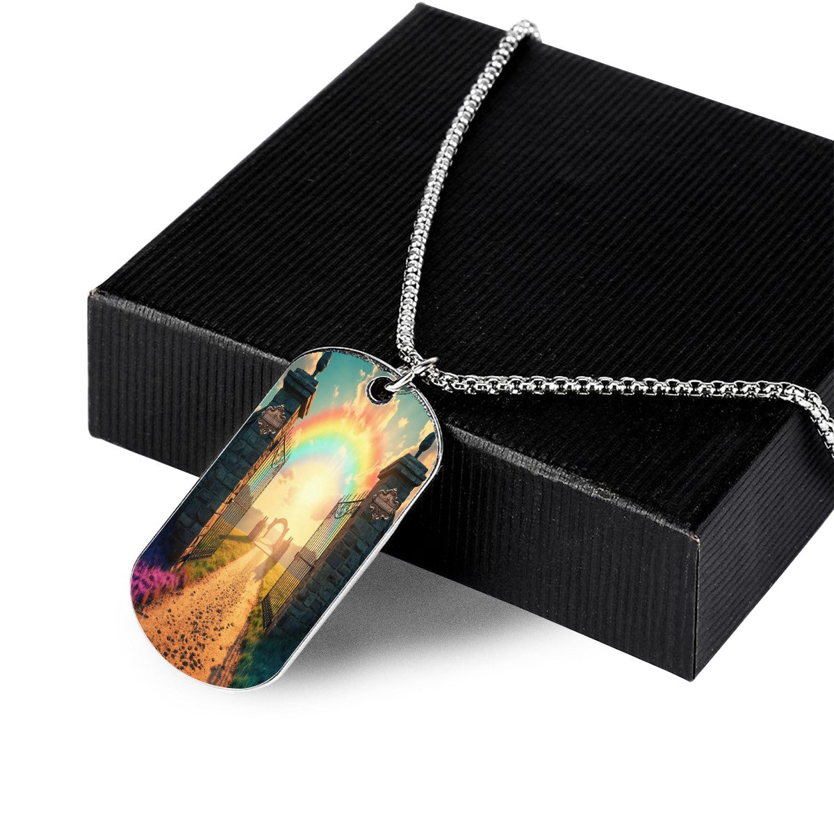 SPF Memorial Necklace (Rainbow Bridge)