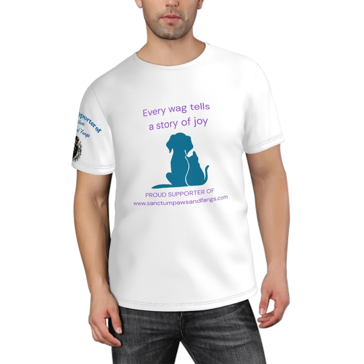 Dogs Love1 (White Tees)