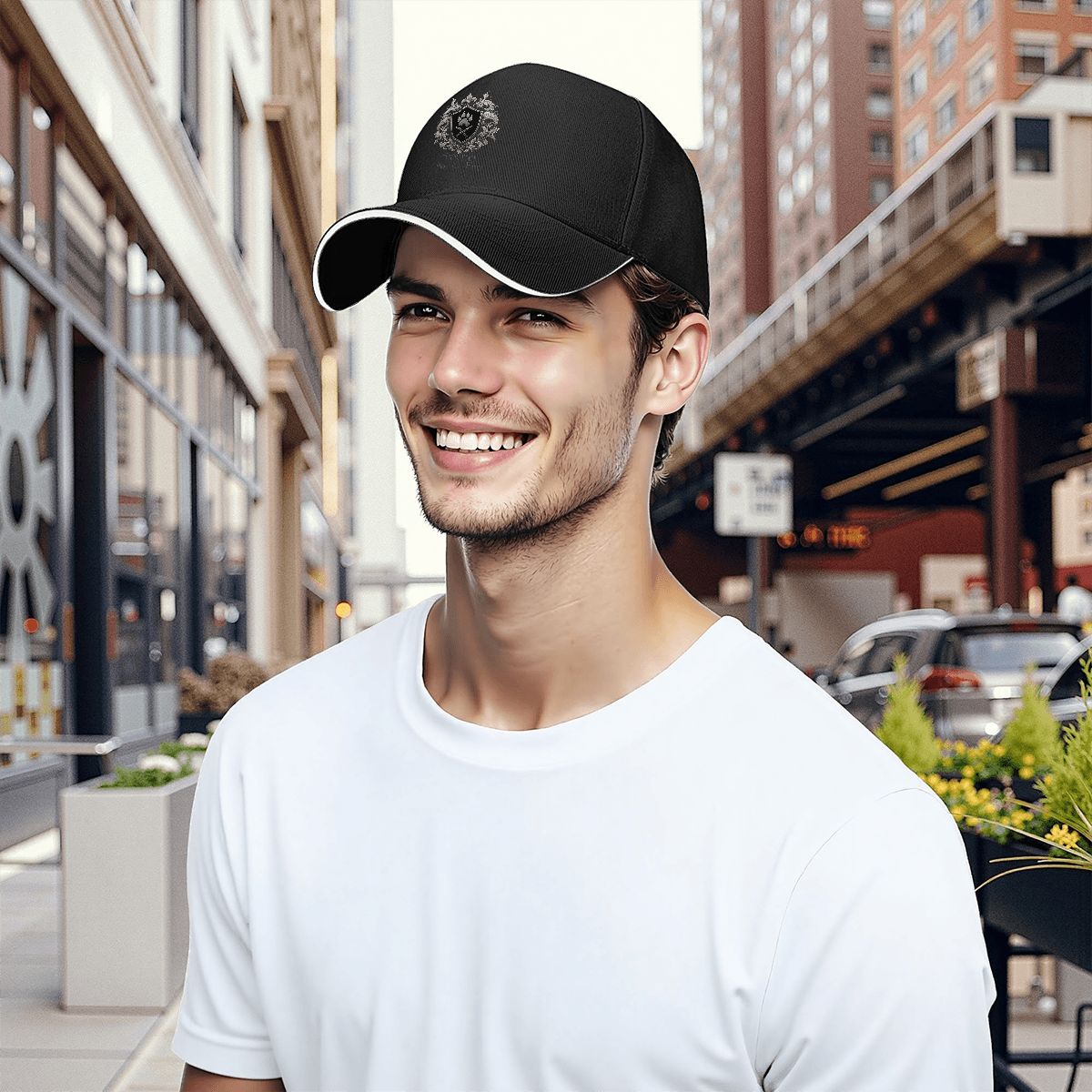 SPF Sandwich Brim Baseball Cap (Made in USA)