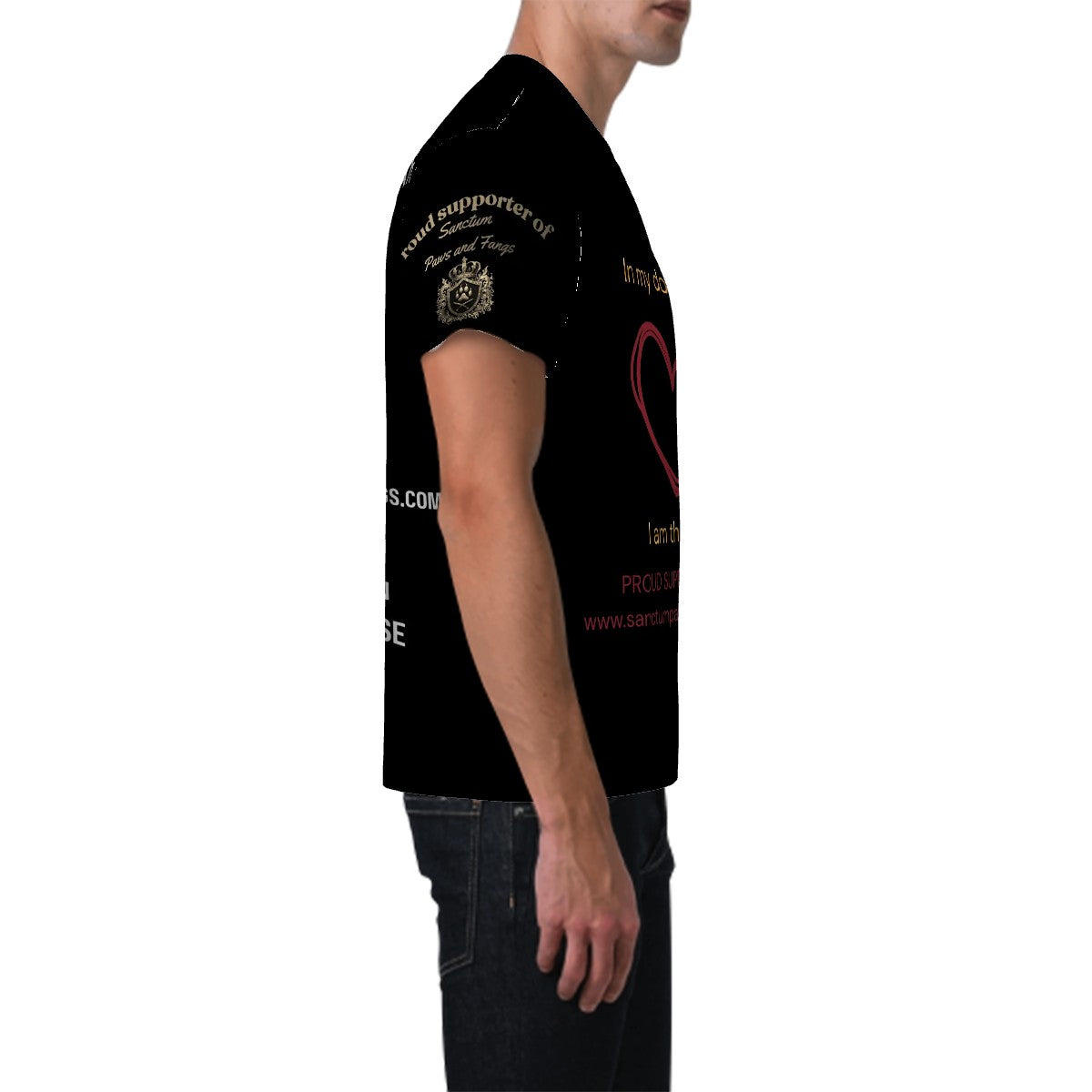 Dog Love2 (Black Tees)