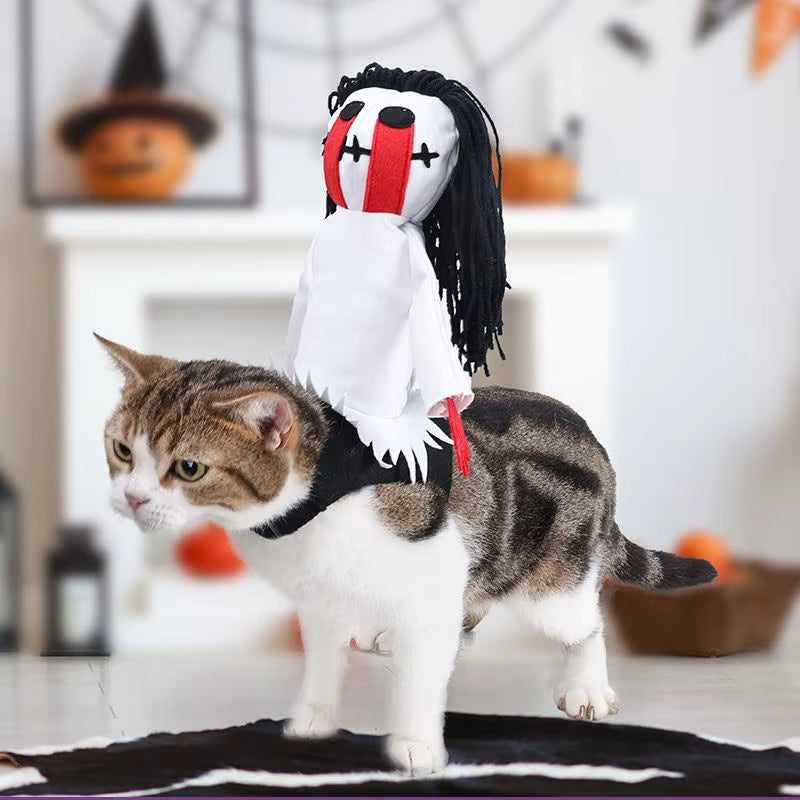 Get Your Pup Ready for Spooktacular Fun! 🎃🐶 Check Out Our Hilarious Dog Rider Costume for Large Dogs! #HalloweenPets #DogCostumes