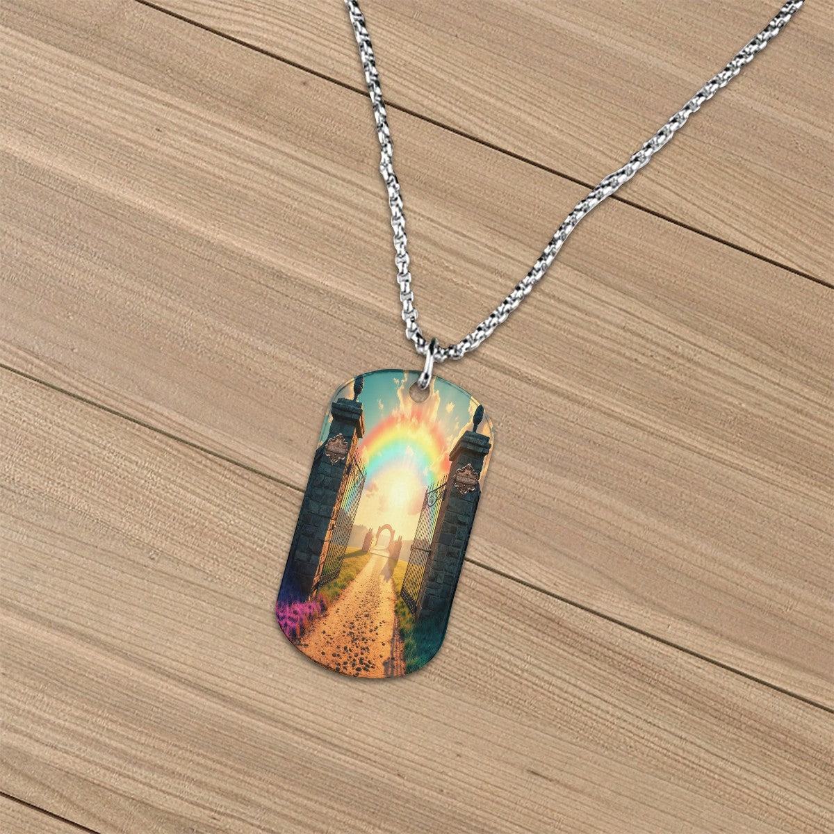 SPF Memorial Necklace (Rainbow Bridge)