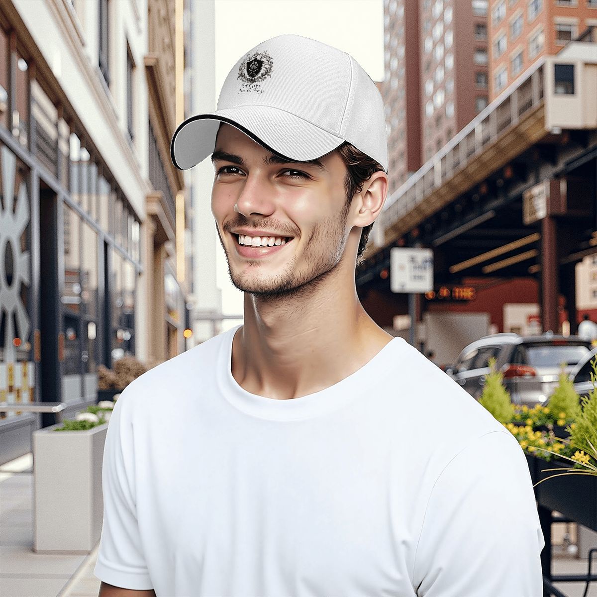 SPF Sandwich Brim Baseball Cap (Made in USA)