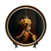 SPF Decorative Plate (Royal Collection) - Golden Retriever 1