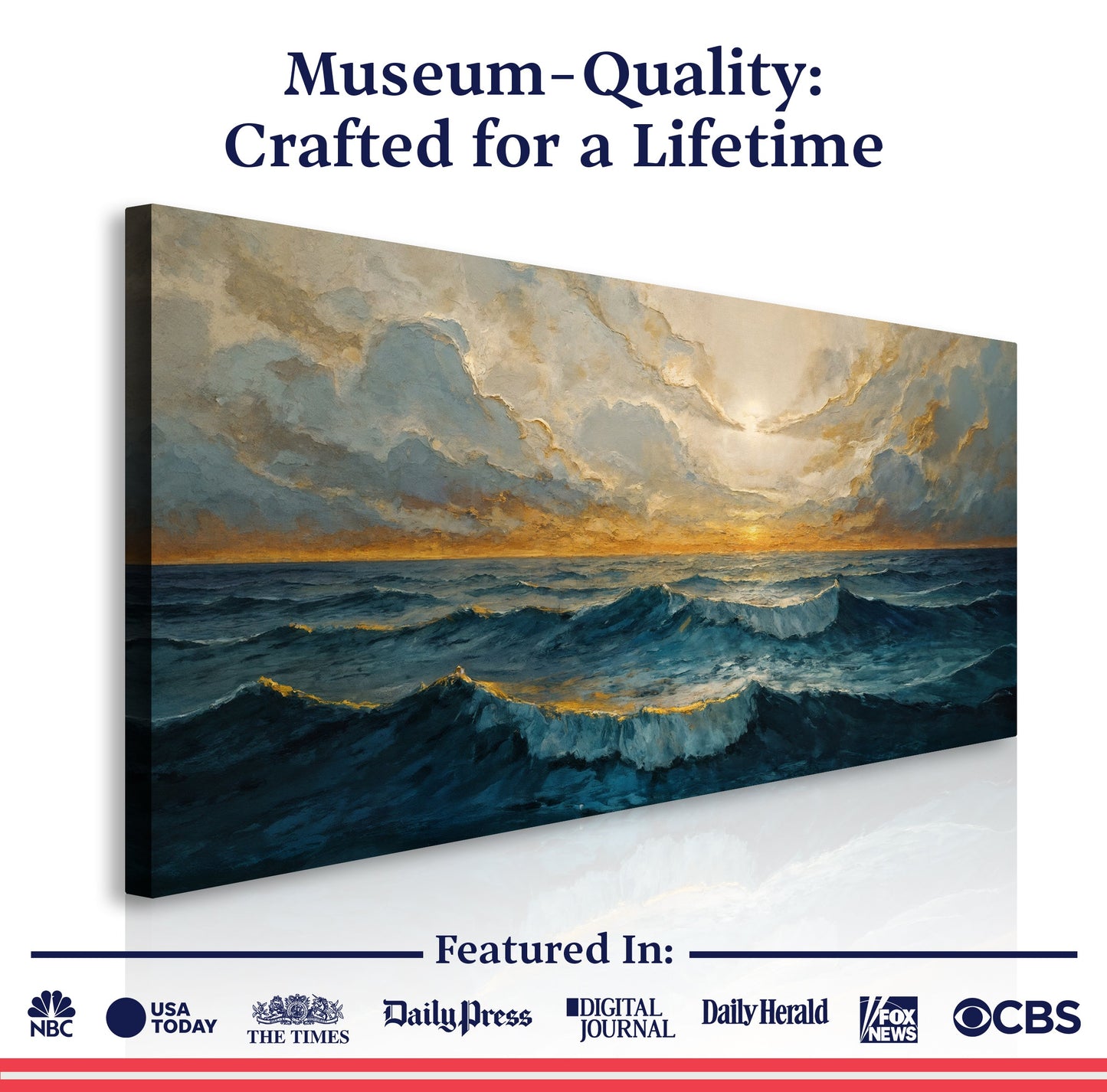 Waterscape Abstract Wall Art XI