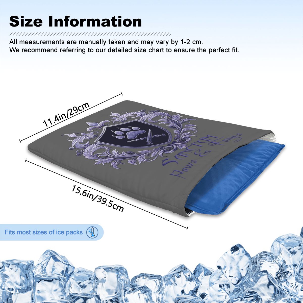 SPF Pet Cooling Mat - Grey