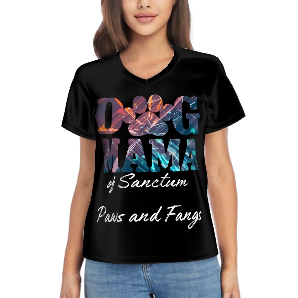 Curated Ethical Lifestyle: DM LIGHT BURST ABSTRACT - Sanctum Paws and Fangs