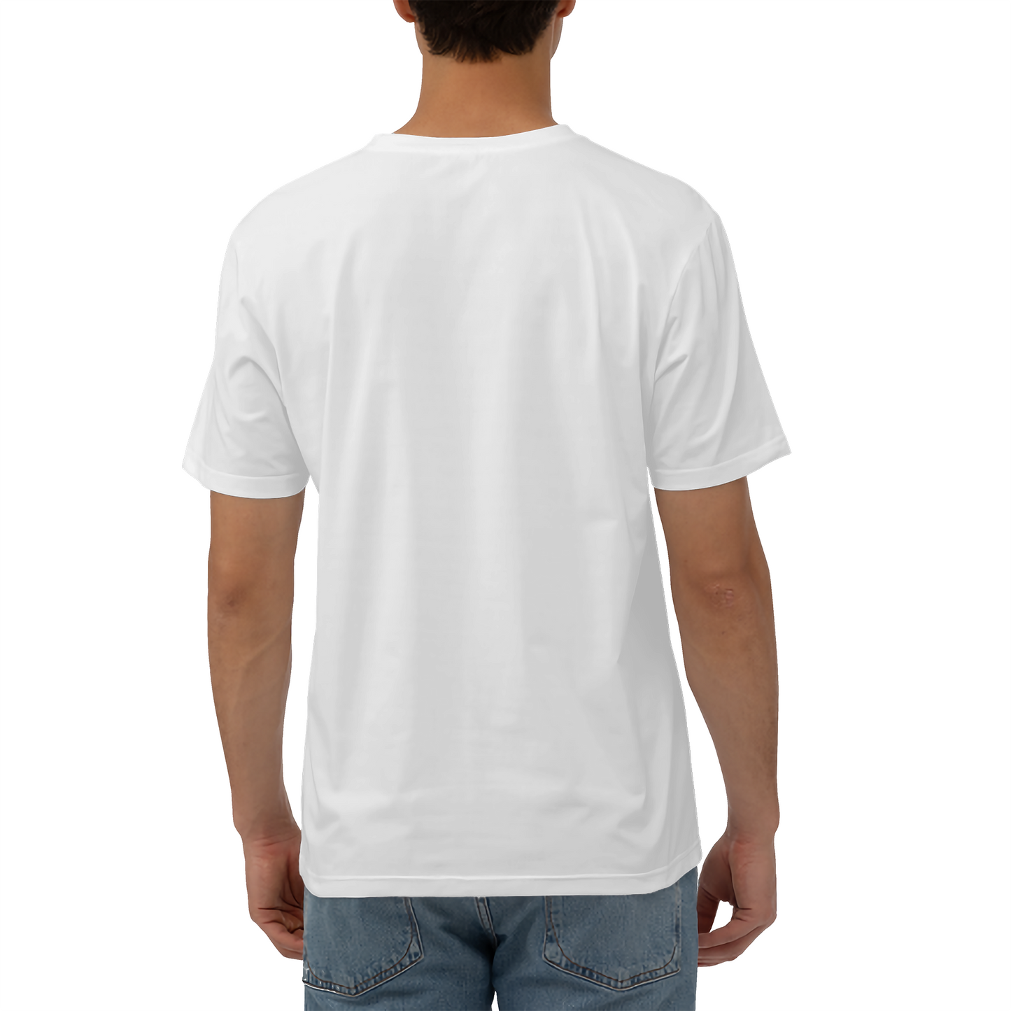 SPF Men's Short Sleeve Cotton Tee (Love is a four-legged word)