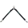Premium Pet Guardian Gear: Leash Coupler - Two Dog Leash Splitter to Split Leash for Walking 2 Dogs - Tangle Free Double Dog Leash Connector - Adjustable Attachment for Small or Large Dogs - Sanctum Paws and Fangs