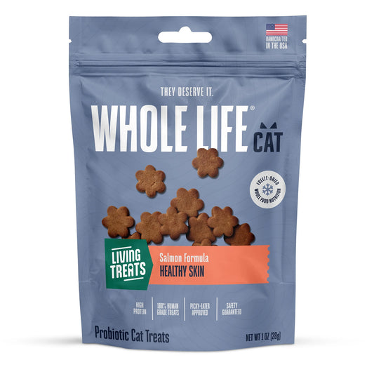 Living Treats – Healthy Skin Probiotic Snack for Cats, 1Oz