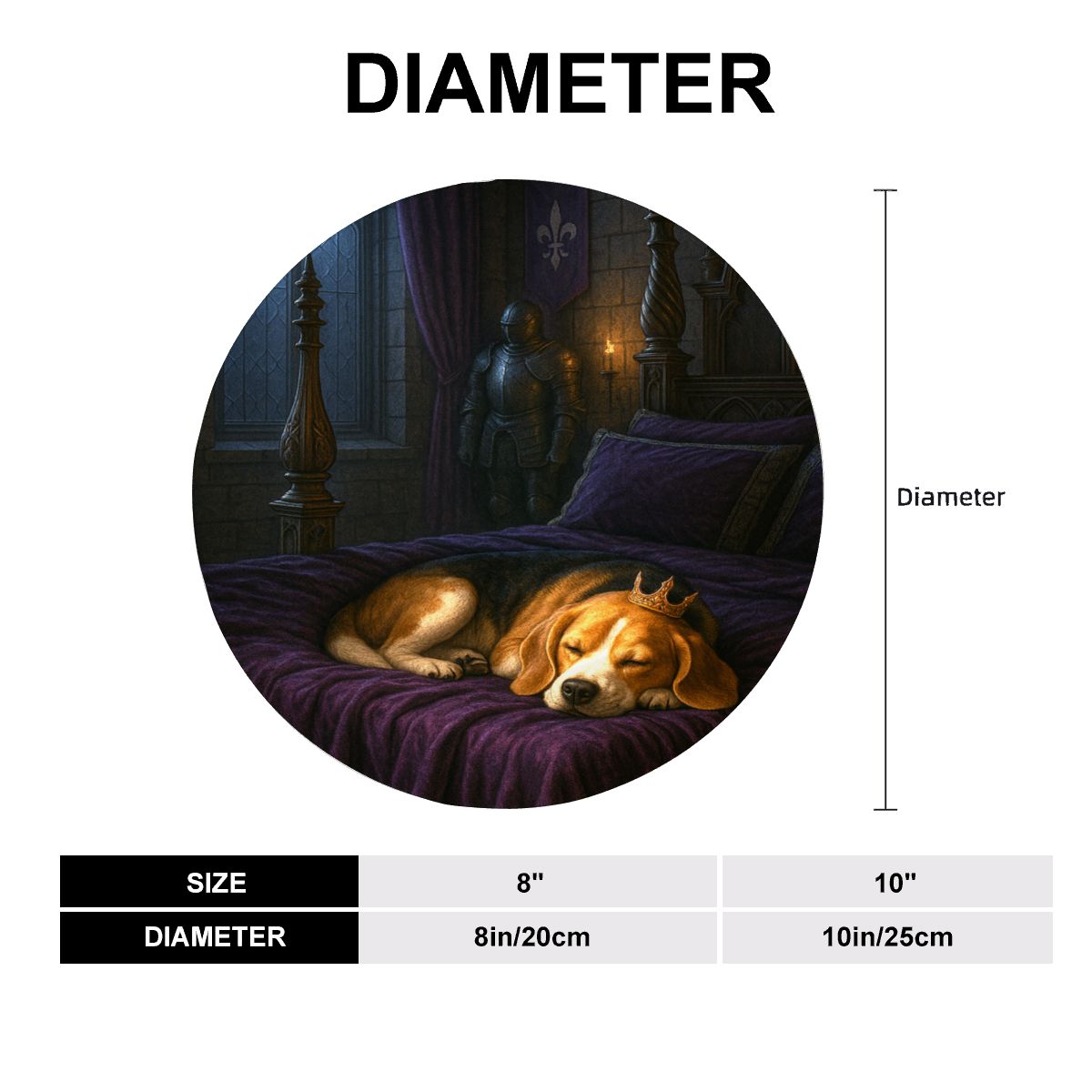 SPF Decorative Plate (Royal Collection) - Beagle 1